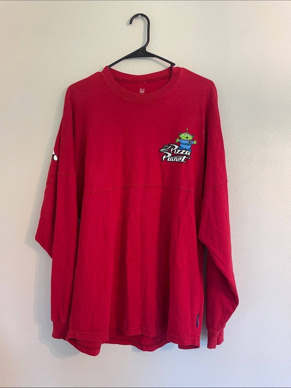 Disney pizza planet spirit jersey medium